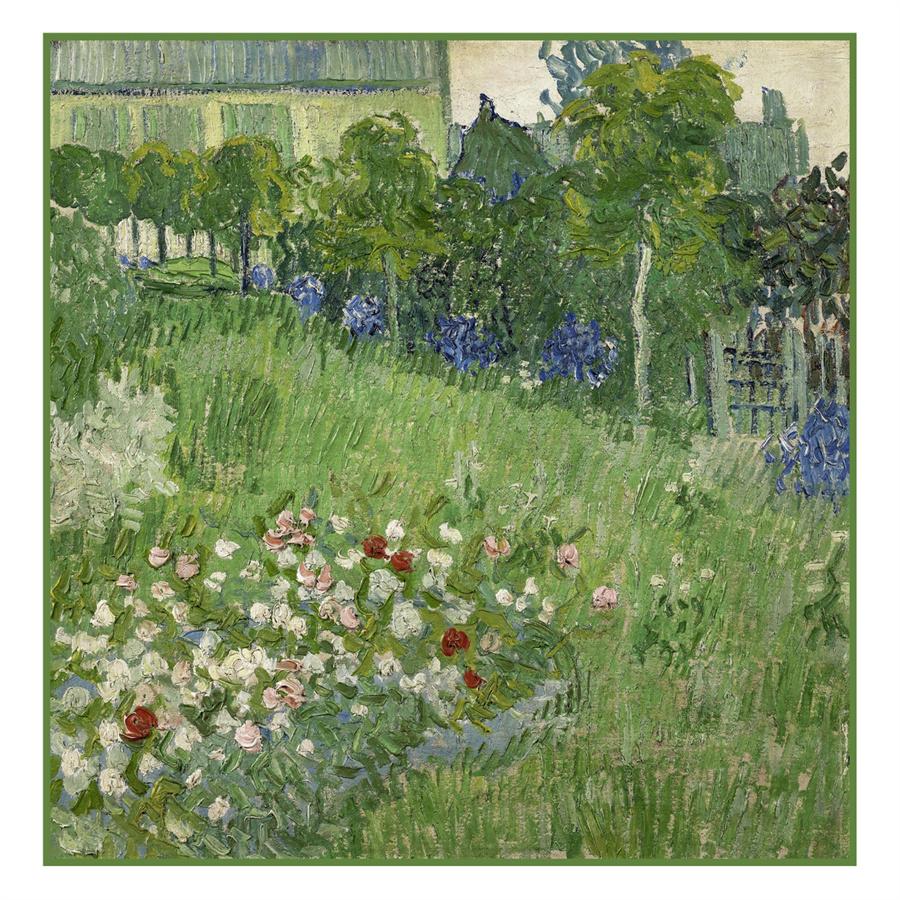 Silk Scarf Women Paintings Series Square Scarves Head Echarpes Silk Foulards Femme Wraps Beach Shawls Bandana Lady Hijabs 90CM