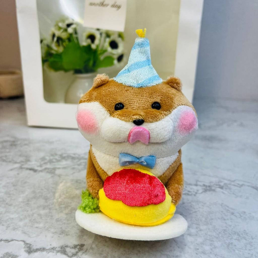 Söt Japansk Utter Gosedjur Nyckelring Födelsedagskalas Karaktär Bedårande Gåva Dekoration