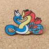 Dragonair And Milotic Enamel Pin Brooch for Women Cartoon Lapel Pins Badges on Backpack Clothing Accessories Jewelry