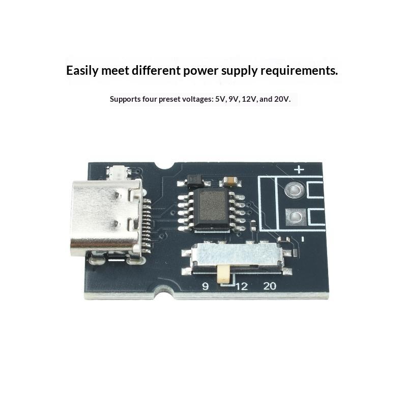 Pd Qc Fast Charging Power Extraction Module With Led Indicator For 5V 9V 12V 20V Voltage Switching Electronics Experiment