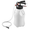 Transmission Fluid Pump, 8 L Capacity, Pneumatic Oil Fluid Extractor ATF Refill Dispenser Transfer Pump wit 15 ATF Adapters, Oil Extractor Dispenser