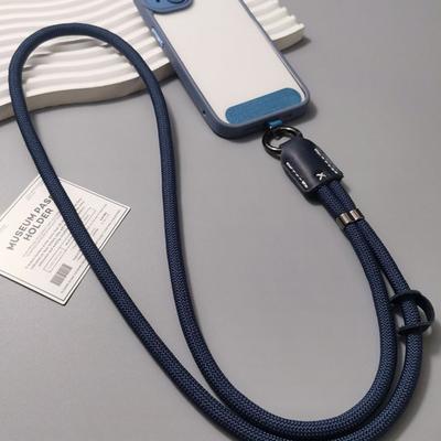 Verstellbares Handy-Lanyard Langes Hals-Hänge-Crossbody-Handyband Abnehmbare Metallschnalle Handy-Kette Handy