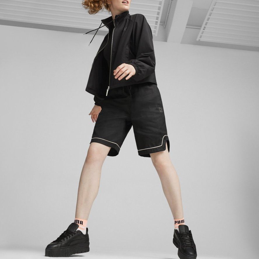 Puma Infuse Relaxed Woven Jacket Women Jacket Black 626047-01