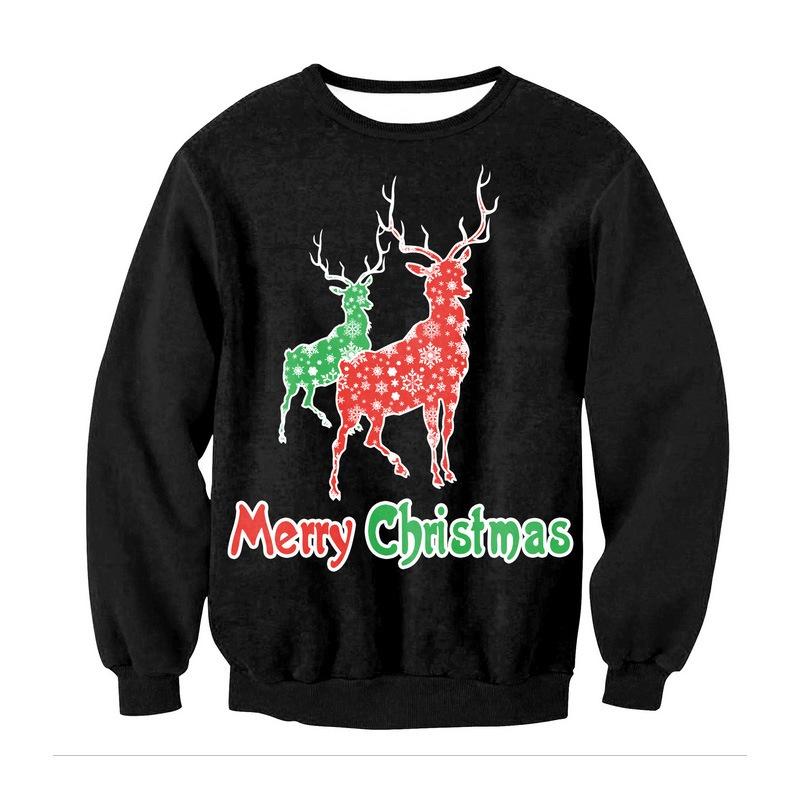 Premium New Ugly Xmas Christmas Sweater Vacation Santa Elf Novelly Sweatshirt For Women And Men