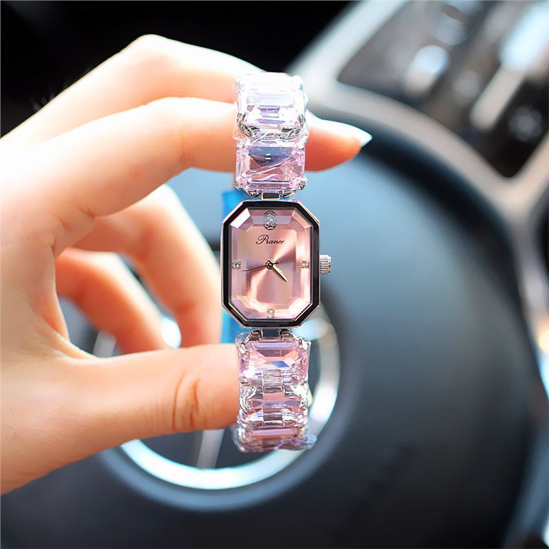 UTHAI CQ354 Fashionable Women Watch Rectangular Braceletfashionable Quartz Watchlight Luxury Clock Giftwatches for Woman