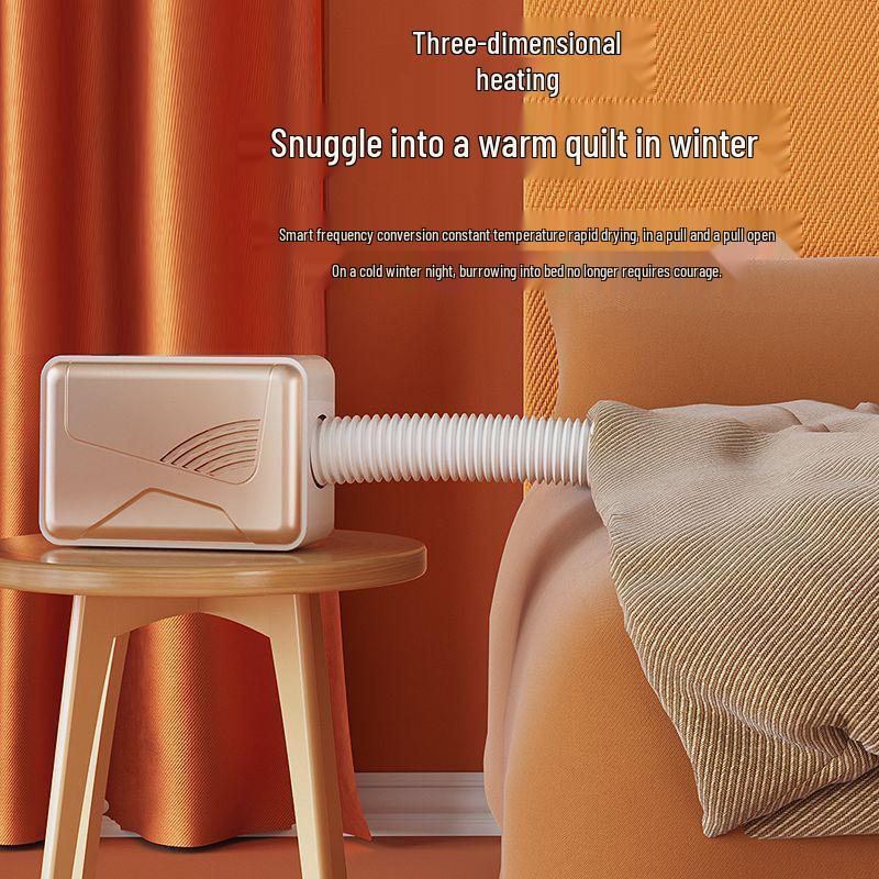 Multi-Functional German-Style Warm Air Dryer for Shoes, Clothes, Quilts - Ideal for Home, Baby, Dormitory Use