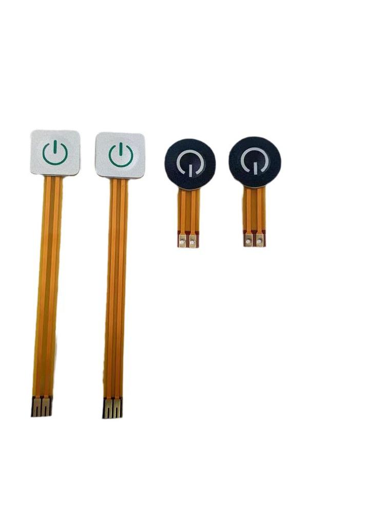 Single Key Power Membrane Switch/Button - PVC PET Control Panel/DIY Custom Accessory