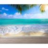 Beach Photo Wallpaper Mural For Living Room Bedroom Tropical Beach Ocean Wall Papers Home Decor Fresco Wall Papers