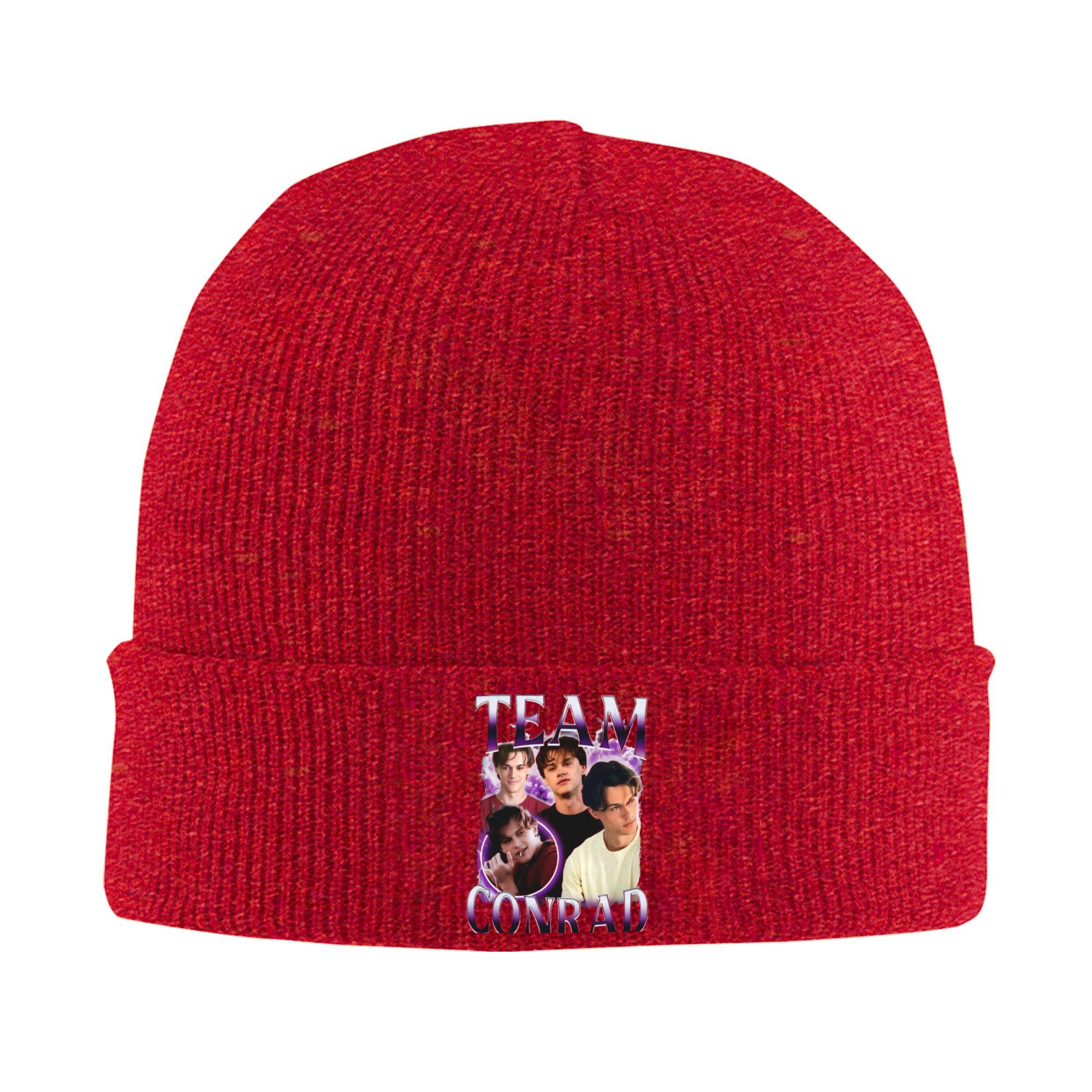

Conrad Fisher Retro Beanie Hats Bonnet Hats Female Male Funny Hippie Knitting Hat Autumn Design Head Wrap Caps One Size