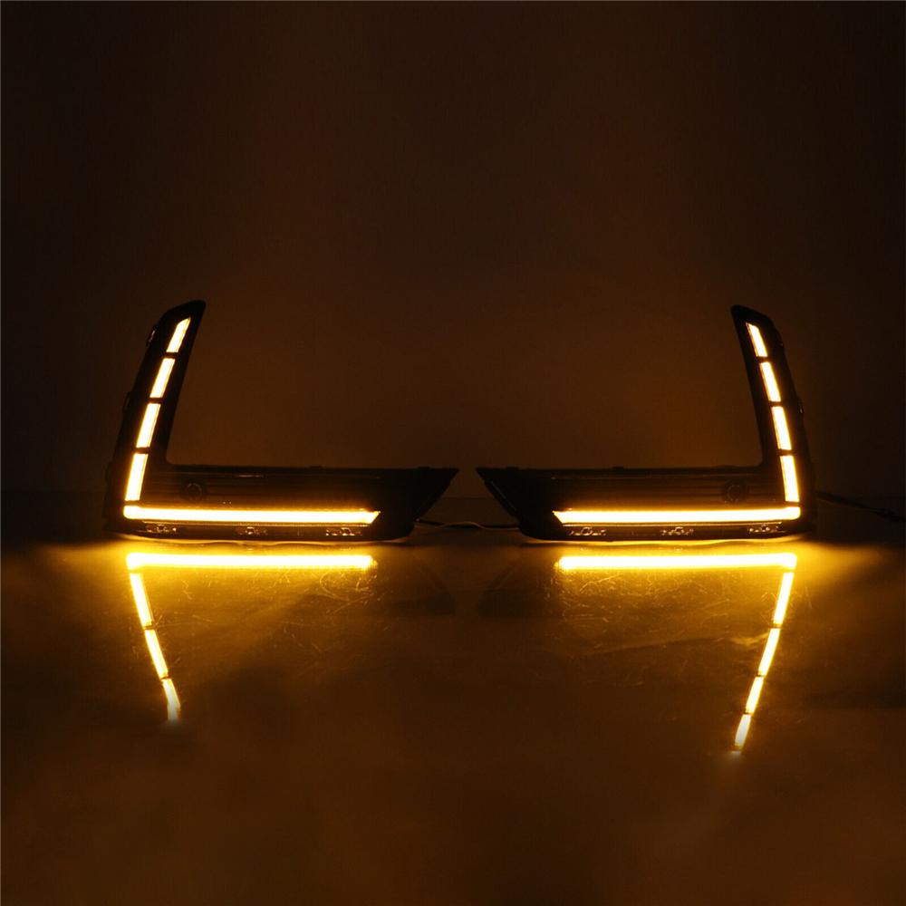 LED DRL Daytime Running Light Fog Lamp Turn Signals For Honda CR-V CRV 2023 2024