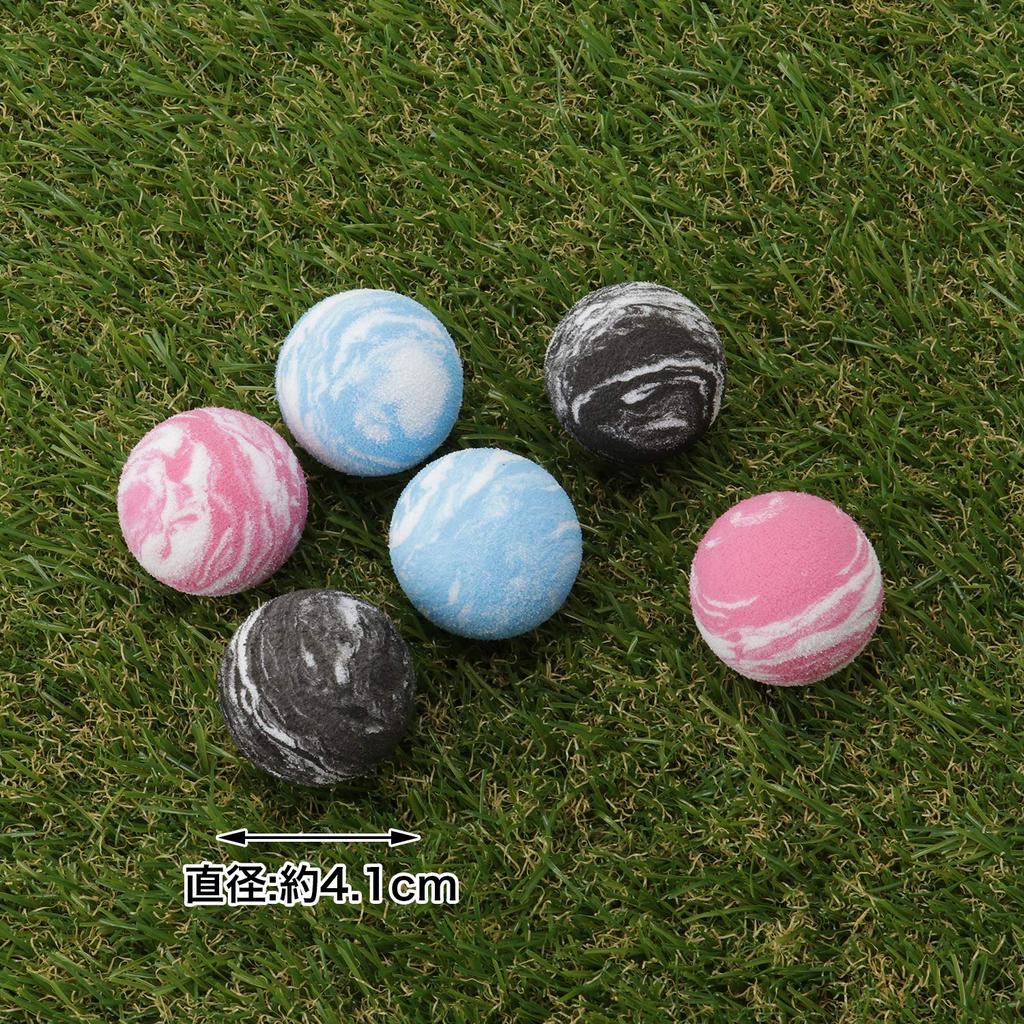 Tabata Golf Practice Ball Approach Practice Marble Ball Maximum Flying Distance 5m 30 Pieces OEM BAAZN0302