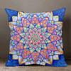 Poszewka Dekoracyjna Mandala Retro do Salonu Biura Ozdoby Poszewka na Poduszkę Domową,(5)