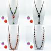 Accessories, Jewelry, Woven Beaded Sweater Chain, Ceramic Necklace, Female Niche Feeling Does Not Fade