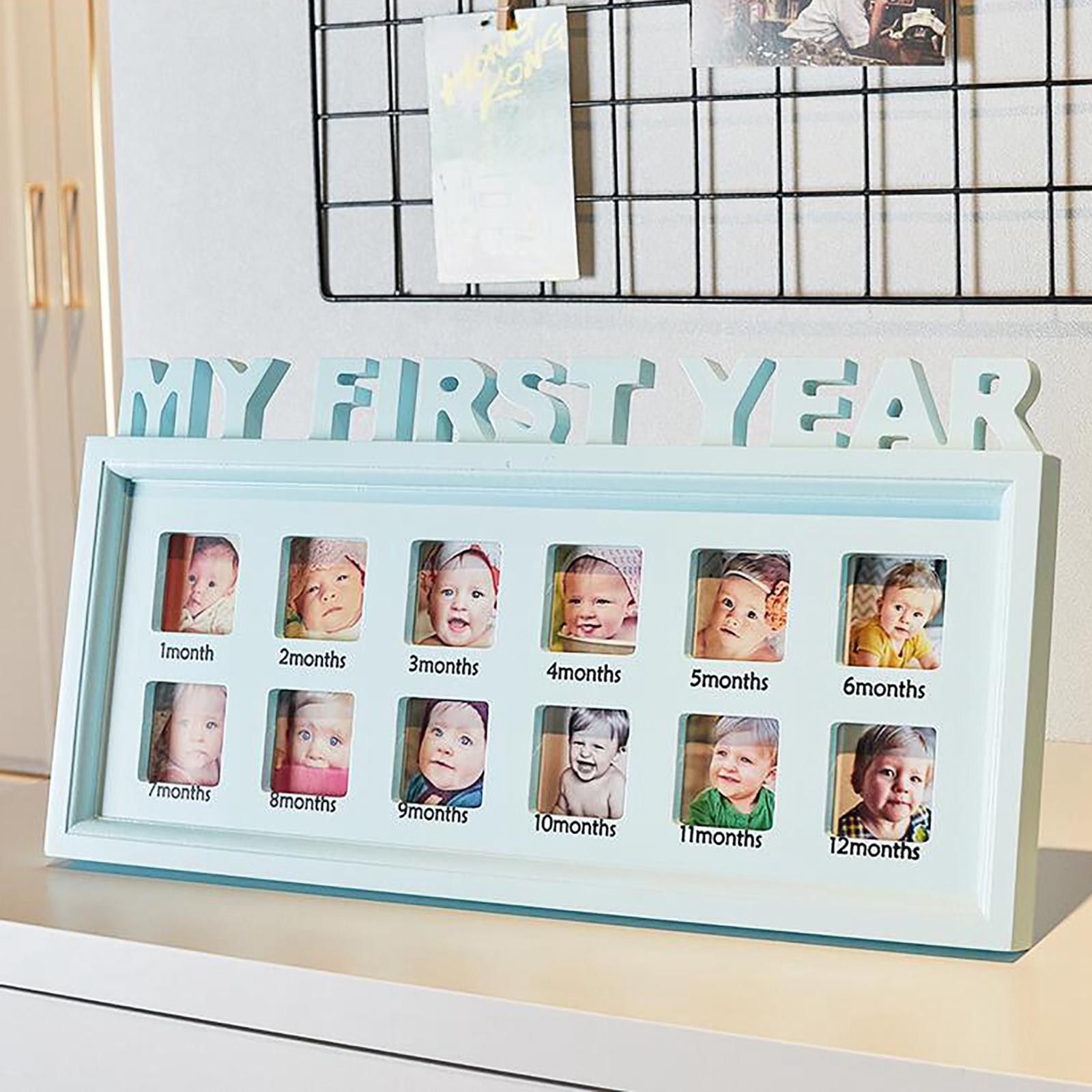 My First Year Baby 12 Month Photo Frame Baby Accessories Newborn Gift Baby Photo Frame Items