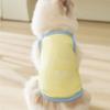 Frühlings- und Sommerkatzenkleidung, süße leuchtende Bären-Sonnenschutz-Sling-Kleidung