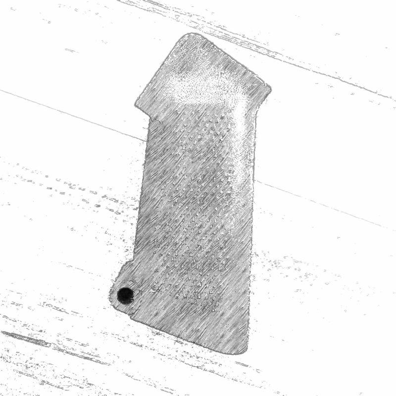 

A1 Old Replica Nylon 480 Adjustable Pencil Drawing Black