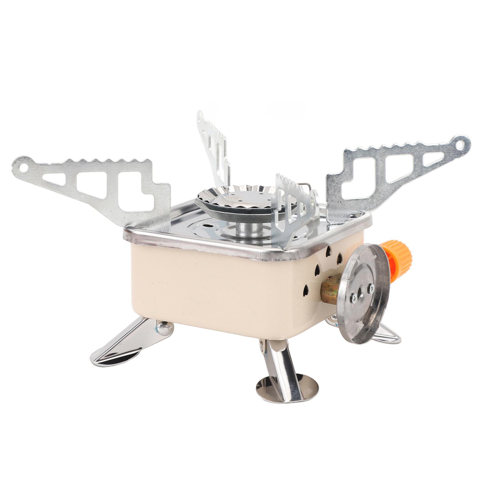 

Портативная газовая плита бутан с одной горелкой Ultra Mini для кемпинга на открытом воздухе, пеших походов, автопутешествий