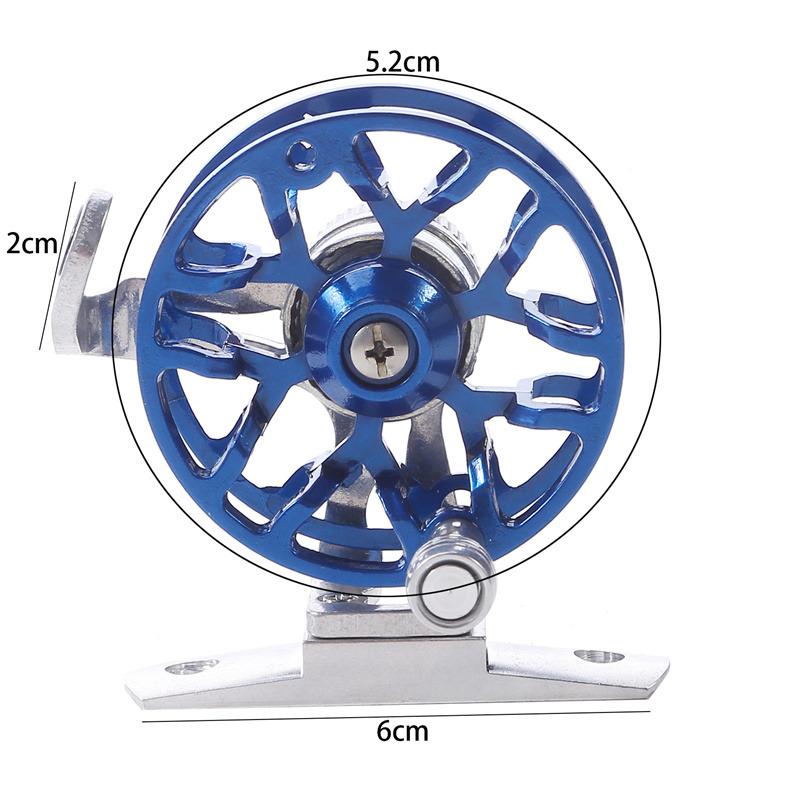 31KC Ice Fishing Reel Fly Reel Fishing Reel Wheel Outdoor Fishing Reel Aluminum Alloy Fishing Rods Wheel Fly Fishing Wheel Right Hand
