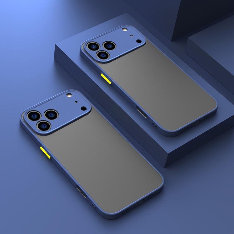 For For Iphone 17 16 Pro Max Case Armor Shockproof Matte Phone Cases For For Iphone17 16 1 14 13 12 Por Max Plus 17Pro Air Clear Cover