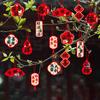 Zodiac Snake Snake Year Hanging Pendants Chinese Style Potted Plants Hanging Card  Spring Festival