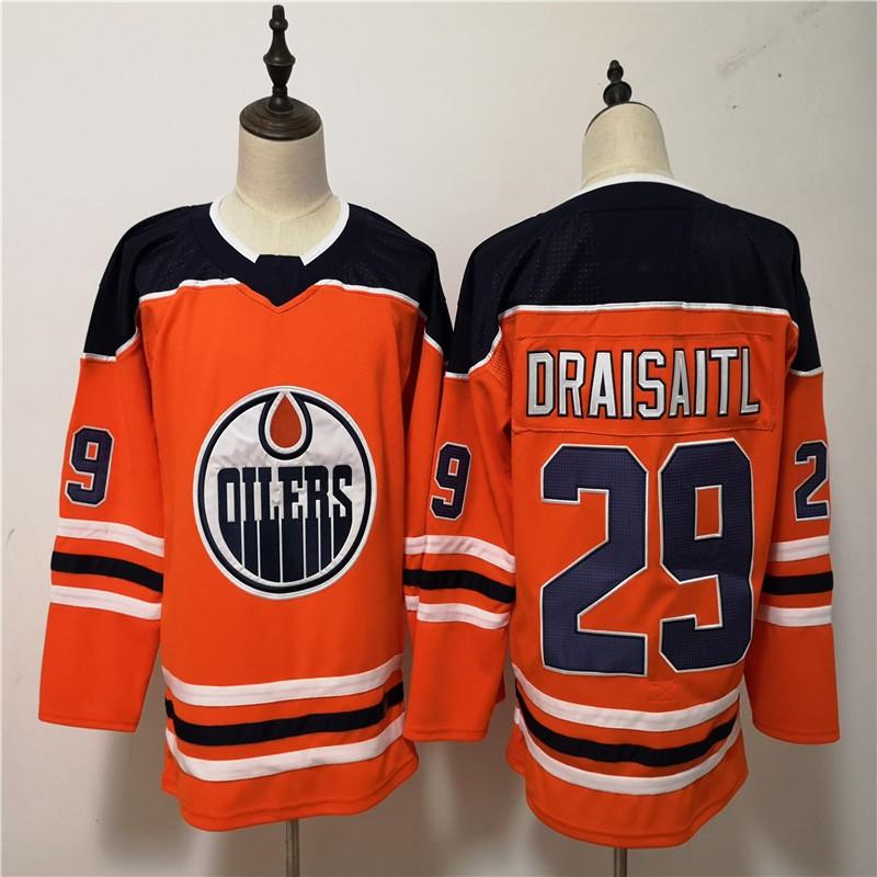 NHL Hockey Jersey Fan Apparel Cotton Team Shirt Chicago Blackhawks Edmonton Oilers Columbus Blue Jackets Toronto Maple