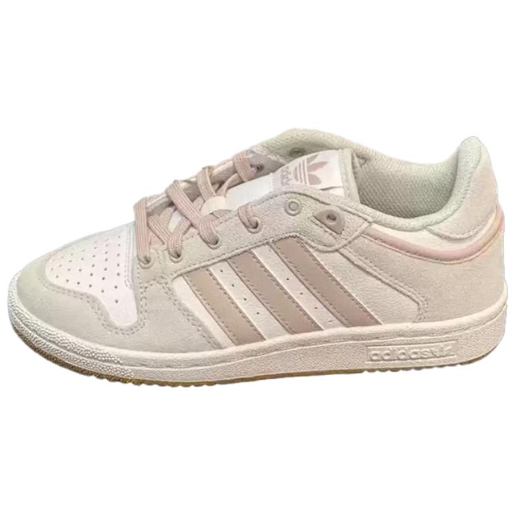 

Adidas Originals Серия Trefoil Универсальные Удобные Легкие Низкие Кроссовки Унисекс Розовые Белые JI3360 40