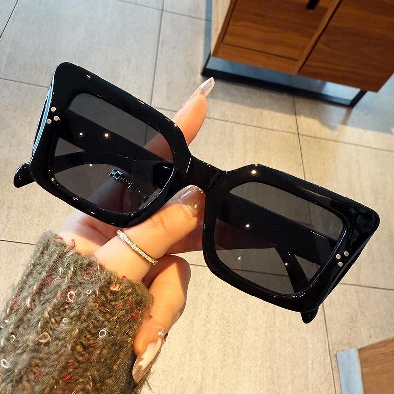 Vintage Eckige Sonnenbrille für Damen Herren Rechteckige Sonnenbrille Damen Cat-Eye Brille Oculos De Sol für Männlich Weiblich Brillen