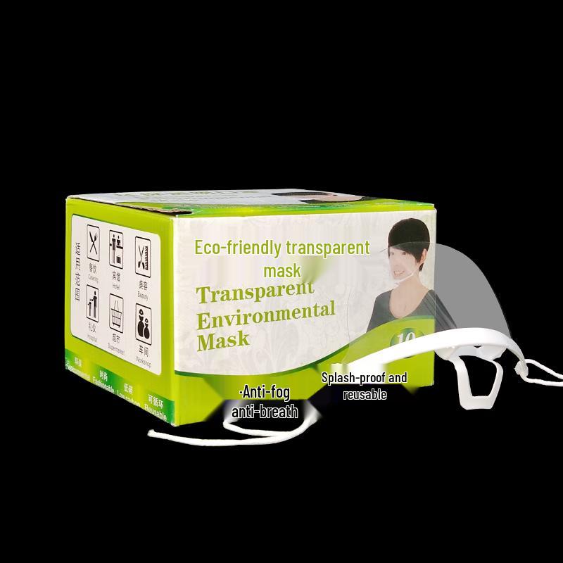 Durable Transparent Catering Mask