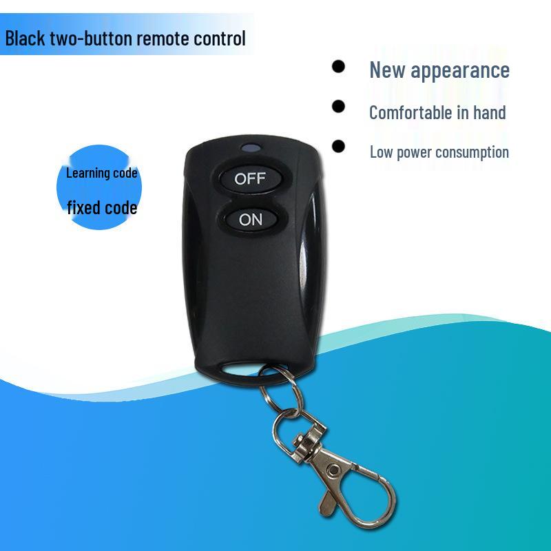 Dual-Button Wireless Remote Control EV1527 Transmitter, Learning Code, 315M/433M