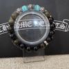 Chrome Hearts Angel Eye Gold & Obsidian Cross Bracelet for Men & Women - Valentine's Day & Christmas Gift