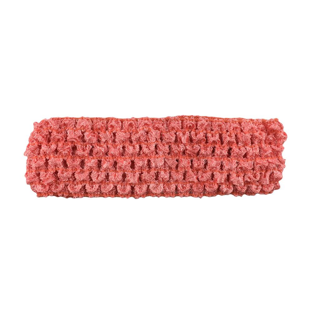 Silk Knitted Elastic Headband 1.5Inch Crochet Headband Crochet Headband 39 Colors Optional
