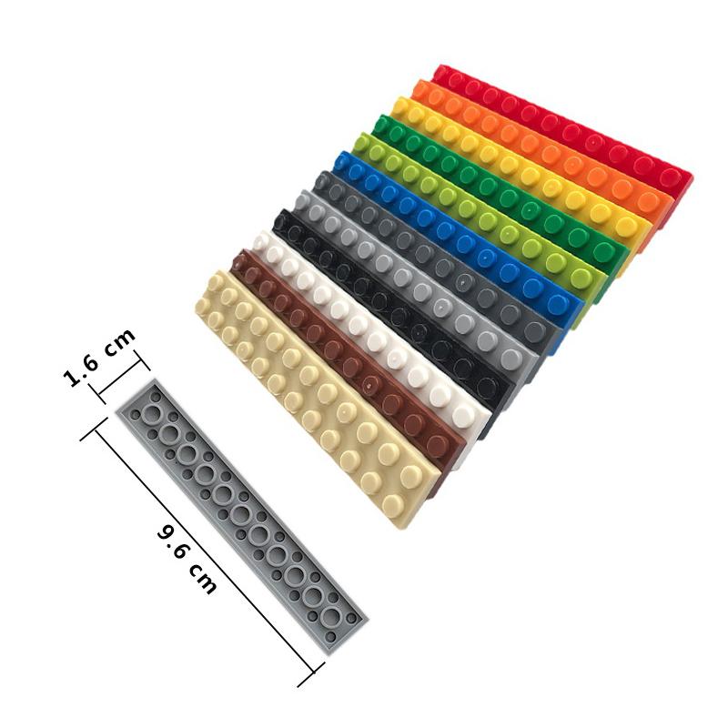Non-Toxic 2445 Plate 2 X 12 Bricks Collections Bulk Modular Gbc Toys For Technical Moc Set Diy Gifts 1Pcs Buildings Blocks