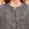 Tachic Vintage Jacquard Round Neck Blouse
