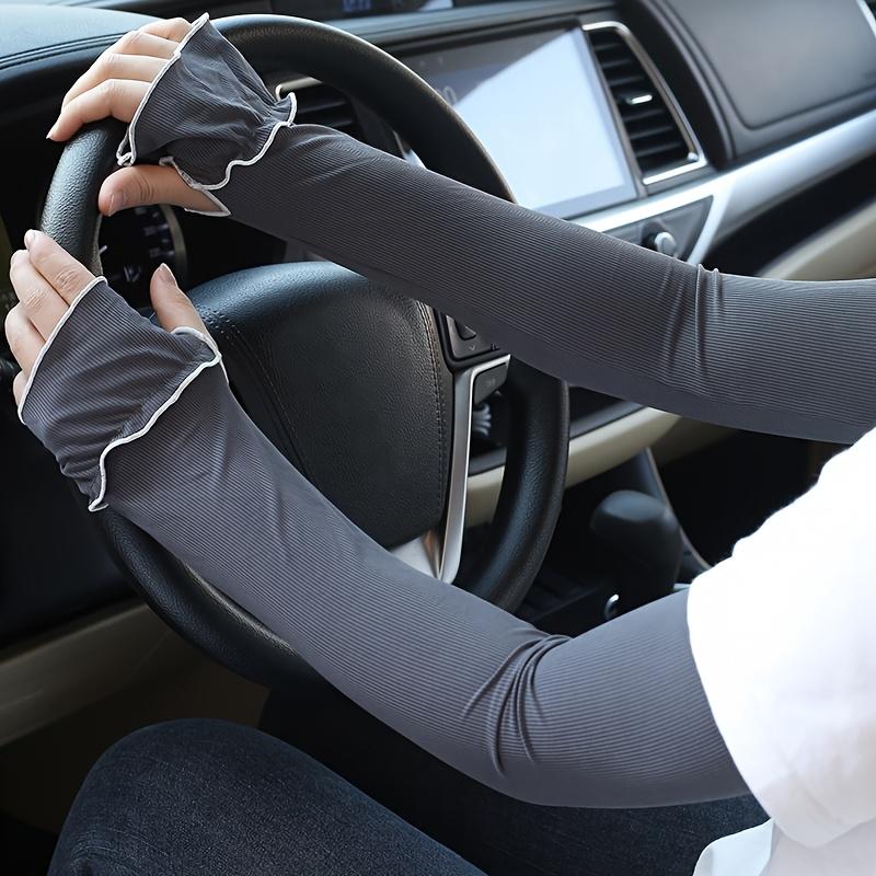 Relaxed Cooling Breathable Moisture-Wicking Fashion Running Driving Outdoor Sports Summer Sleeves for Women