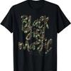 Ca-mo Schwarze Mädchen Magie Camouflage Melanin Schwarze Königin Frau T-Shirt