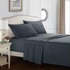 Weiou Embroidered Solid Color Four-Piece Bedding Set