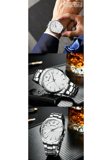 CURREN 8322 Men's Waterproof Large Dial Casual Fashion Watch
