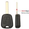 jingyuqin Remote Car Key For Citroen C1 C2 C3 C4 For Peugeot 106 206 306 307 107 For Toyota Aygo 2Buttons 433Mhz 4D70/ ID46 Chip