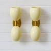 Mid Century  Wall Sconces Diabolo Design Pair Hard Wired