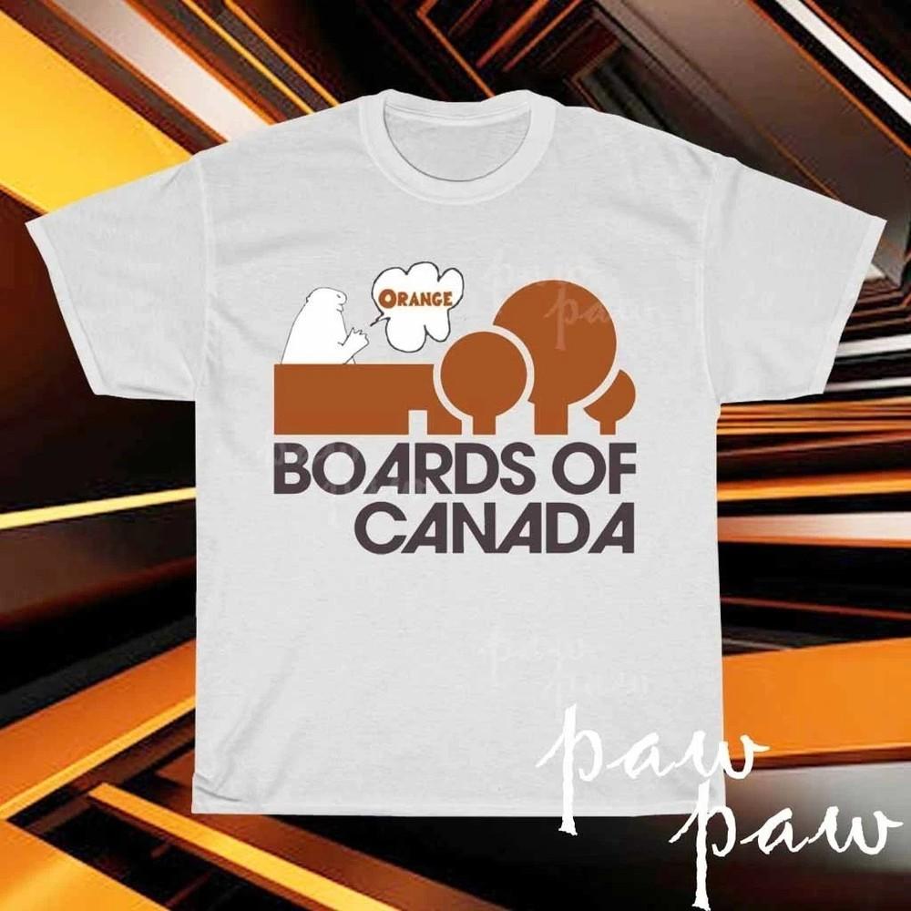 

New BOARDS OF CANADA Men#039;s Tshirt Logo TShirt Funny Size S to 5XL Unisex T-Shirt L