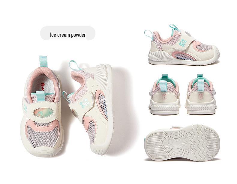 Babu Dou Kinder Atmungsaktive Mesh Sportschuhe - Weiche Sohle für Jungen & Mädchen Sommer 2025