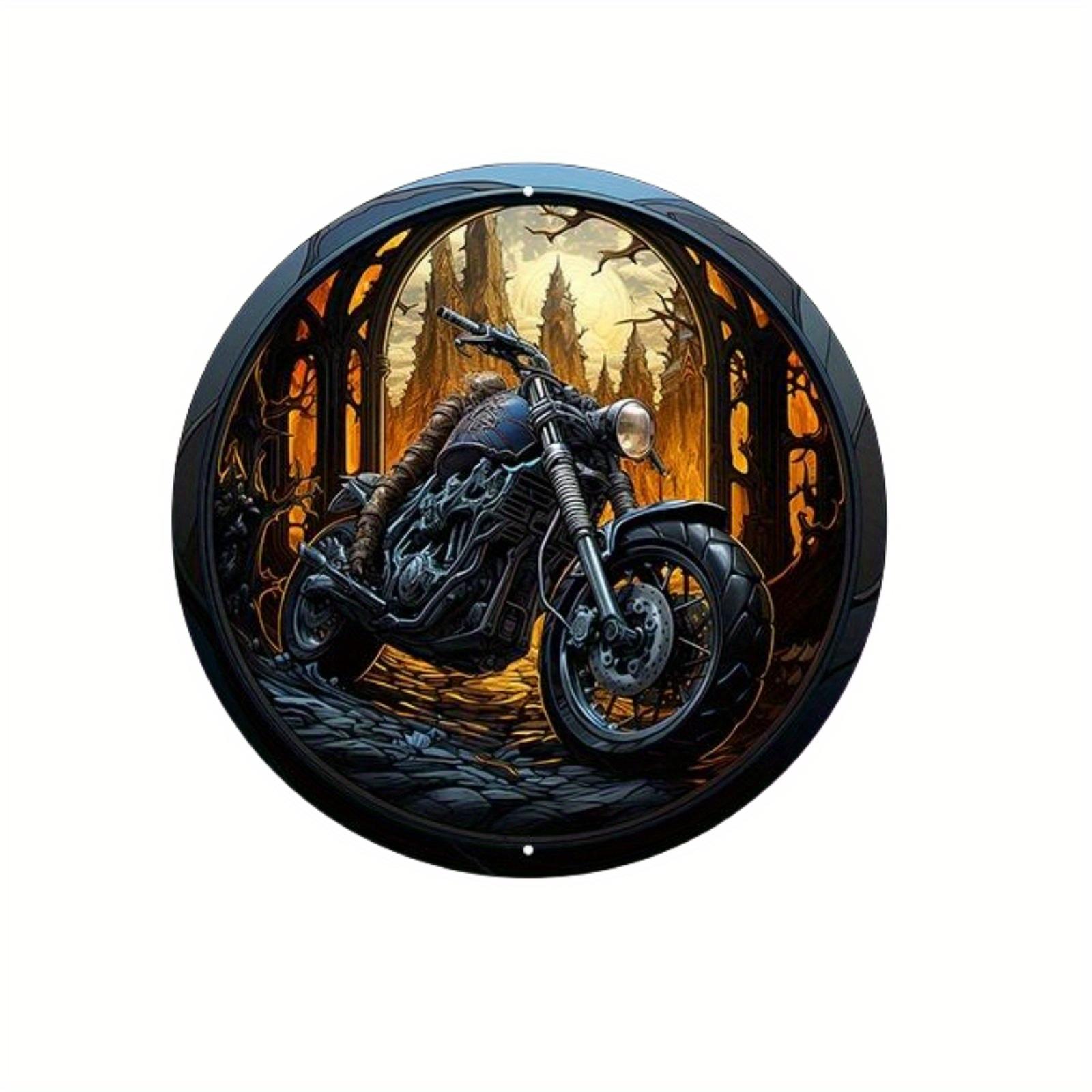 

1 шт. 2d плоский круглый деревянный знак - 20 см художественная роспись венок декоративные тарелки входной декор подарочная маска тема для бара клуба дома декор стены комнаты 20cm*20cm