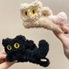 kitten Plush Hair Claw Cute Cute Hairpin Creative Cat Hair Clip  Autumn/Winter