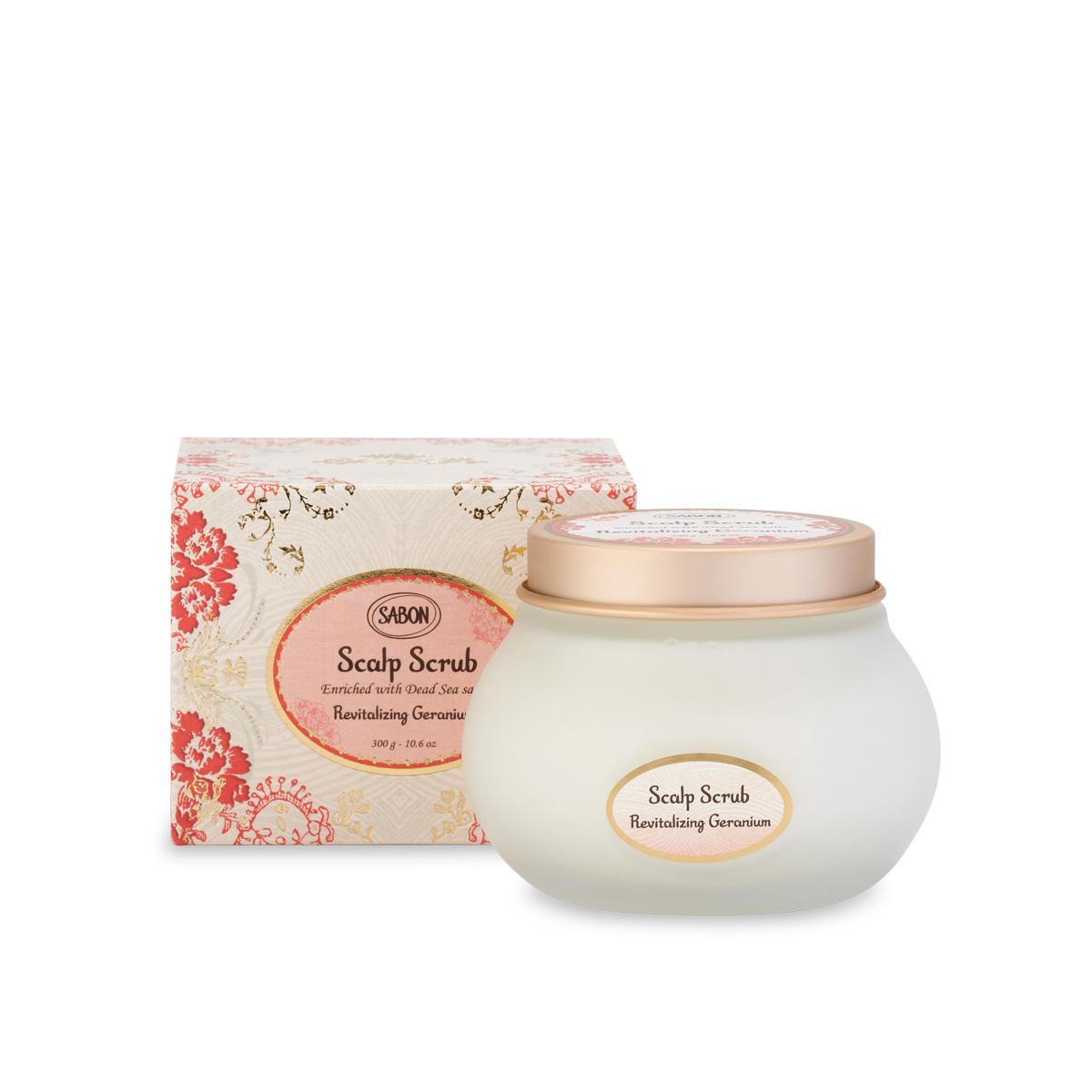 

[Sabon] Скраб для кожи головы «Ревитализирующий герань» 300 г