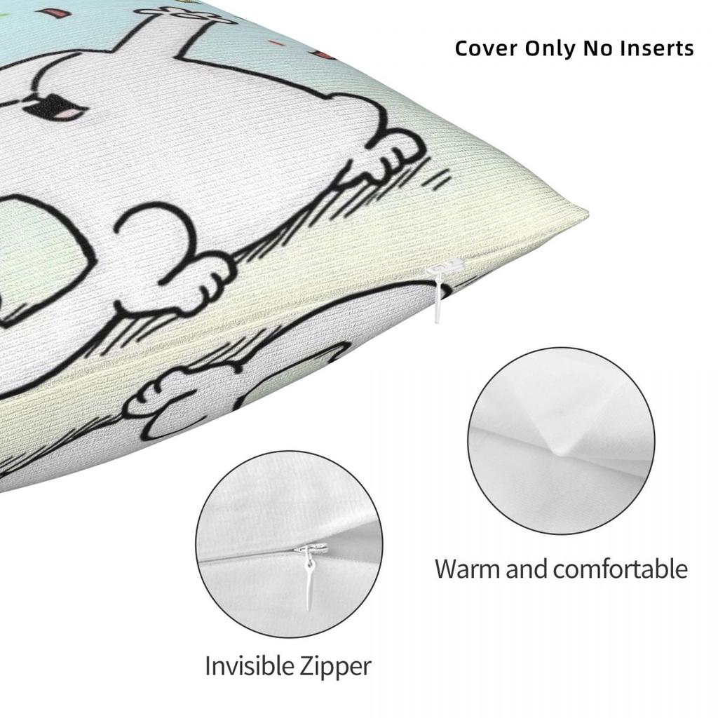 Simons Cartoon Cat Cats Printing Pillowcase Cushion Cover Throw Pillow Cover Y2K Sofa Decoration Square Multi Size