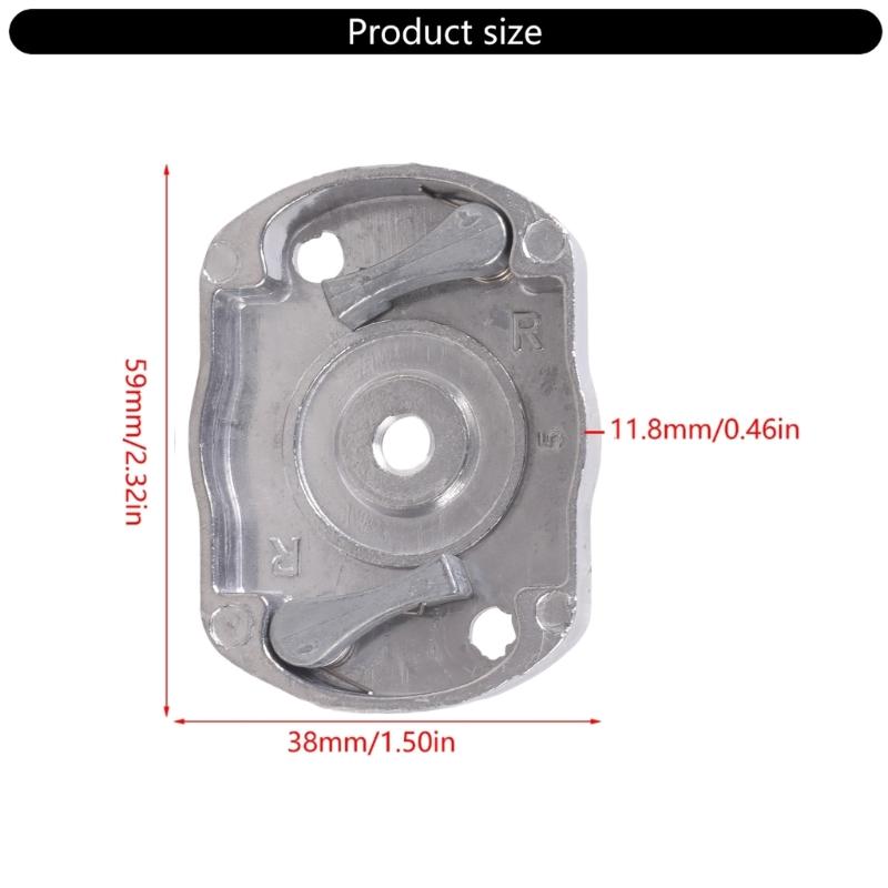 Gx35 140 Single Start Pull Plate Easy Starter Single Dial Easy Start Claw Starter Cup Pulleys Replacement for Recoil