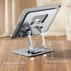 YY-J18 Heat Dissipation Hollow Tablet Stand 360 Degree Rotatable Foldable Phone Bracket