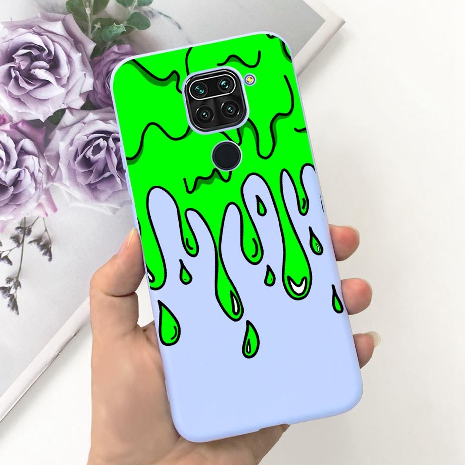For Xiaomi Redmi Note 9 Case Cute Fashion Candy Painted Cover Soft TPU Phone Case For Redmi Note 9 Pro Max Note9 S Note9S Bumper