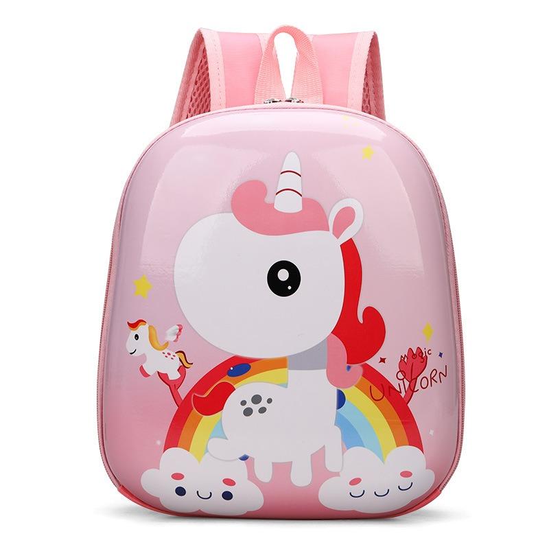 New Cute 3D Cartoon Primary School Students Schoolbags EVA Hard Shell Kindergarten Backpack for Boys and Girls Grades 1-3 Lightweight Portable Satchel