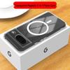Google Pixel 10 Pro MagSafe-Compatible Transparent Magnetic Phone Case with Wireless Charging and Scratch Resistance